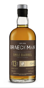 Braeckman Single Grain Vat 98 - Single Barrel